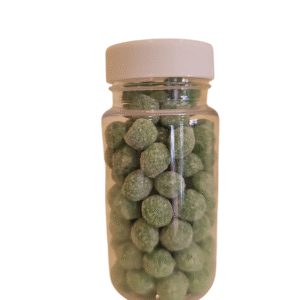 Perlitas de pasiflora, clorofila y miel